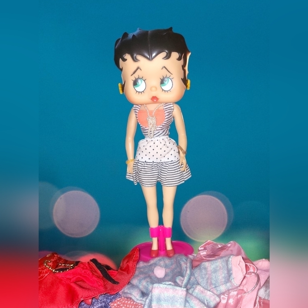 BETTY BOOP Vintage 1986 12" Doll by Marty - Picture 1 of 7